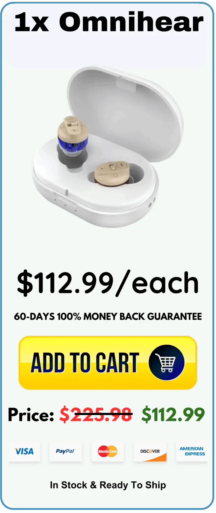 Omnihear Hearing Aids offer price 